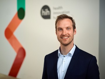 Foto von Jan Brönneke, Zuständig für die Themen der Pflege beim Health Innovation Hub